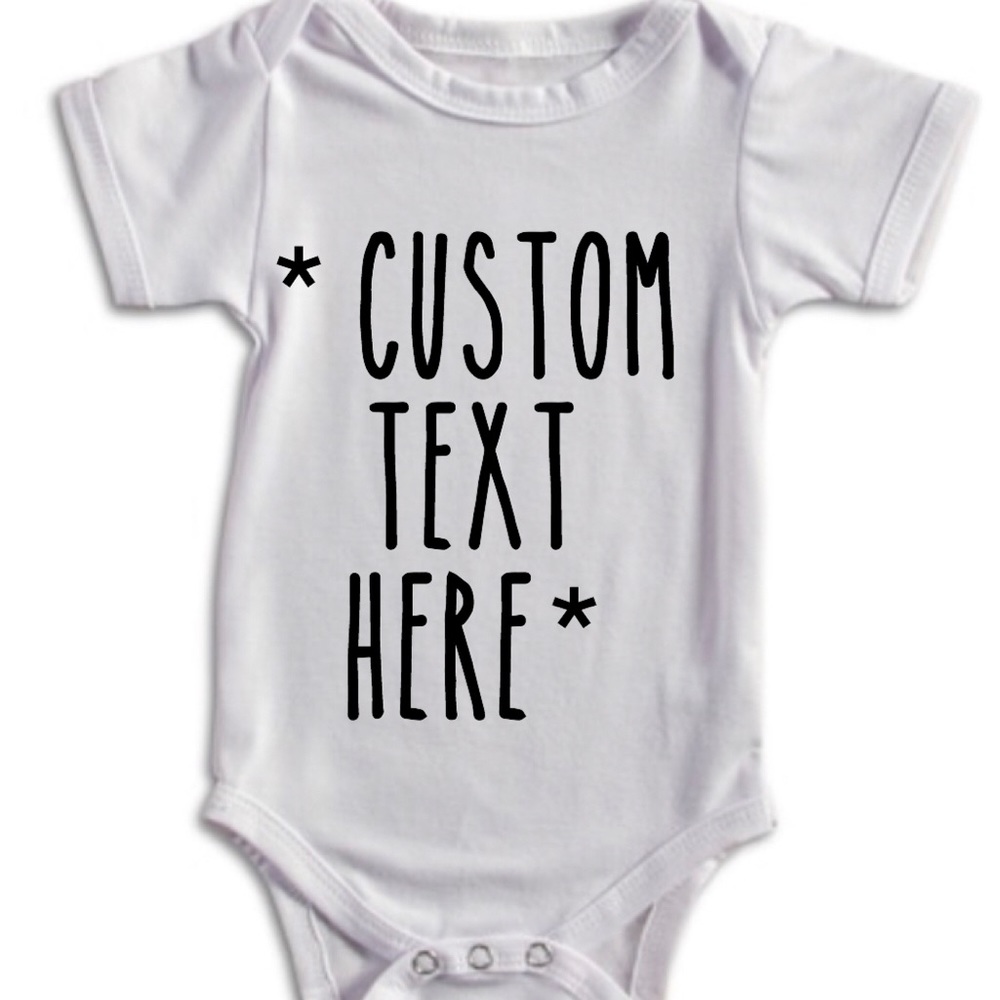 Custom Baby Onesie
